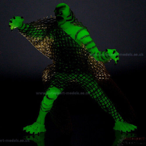 Jada Universal Monstros Criatura da Figura Black Lagoon Glow-in-the-escar    6 polegadas-Entertainment Earth Exclusive 2