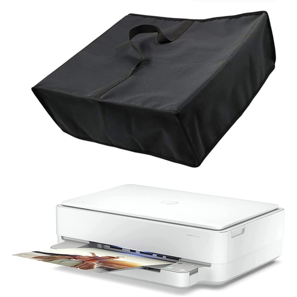 GLUK Waterproof Premium Nylon Fabric Printer Dust Cover Compatible with HP Envy 6020e/6420e All in One Colour Printer / HP ENVY...