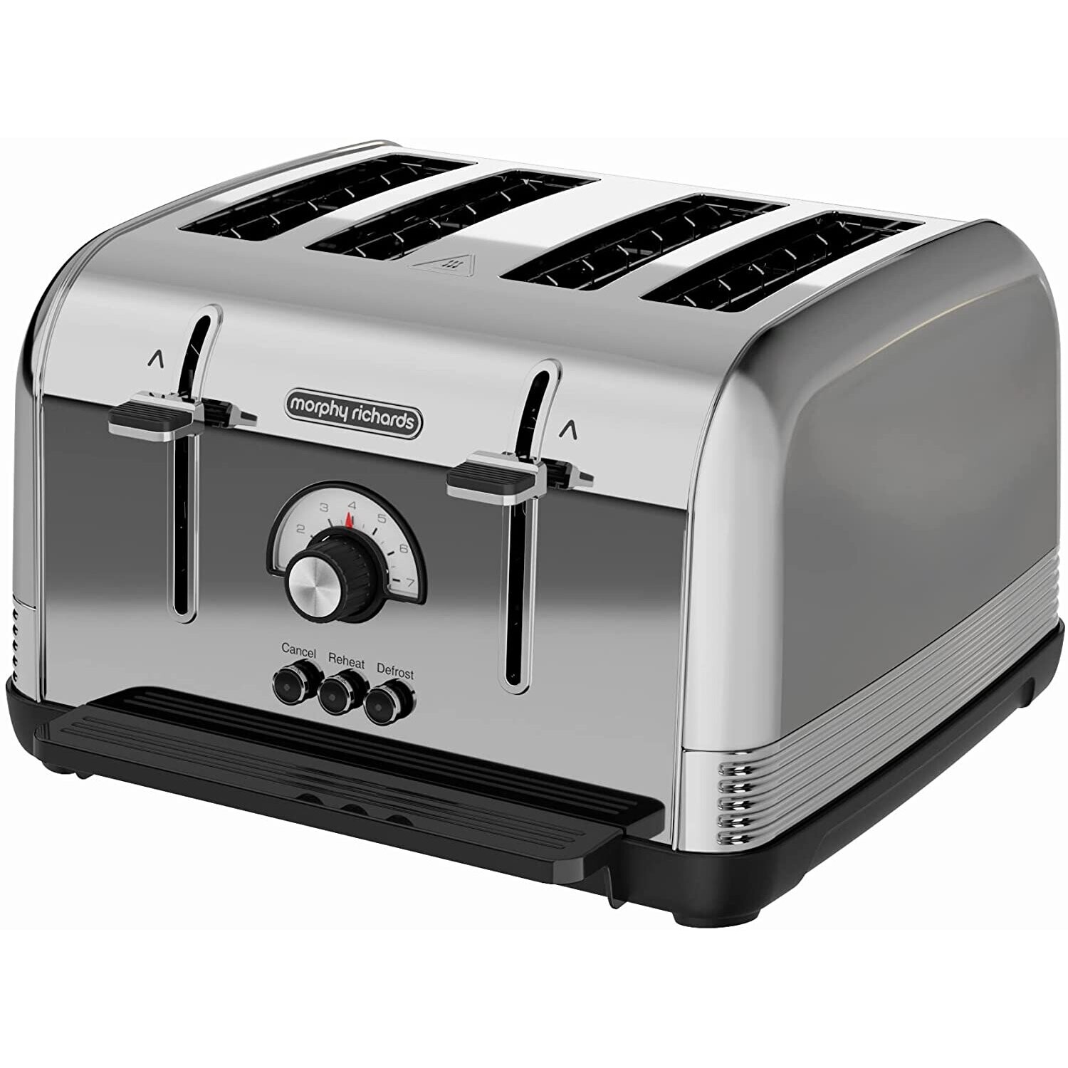 Morphy Richards 240330 Venture Retro 4 Slice Toaster Polished Stainless