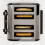 Morphy Richards Morphy Richards 240331 Venture Retro 4 Slice Toaster Black 2