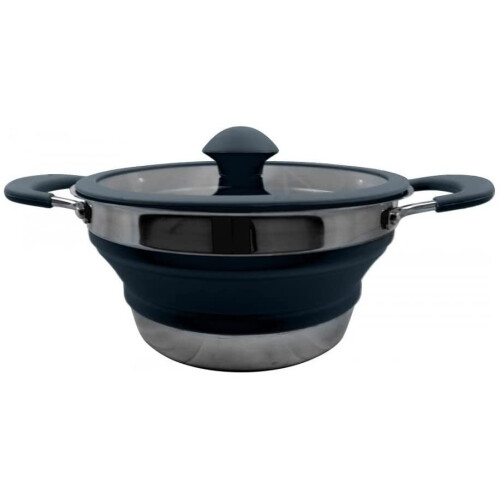 Vango Vango Cuisine Non-Stick Casserole Pot: Deep Grey: 1.5 LTR