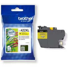 Cartusche LC422XLY - BROTHER - Gelb - 1500 Seiten - Für Business Smart MFC-J5340DW, MFC-J5345DW, MFC-J5740DW, MFC-J6540DW und