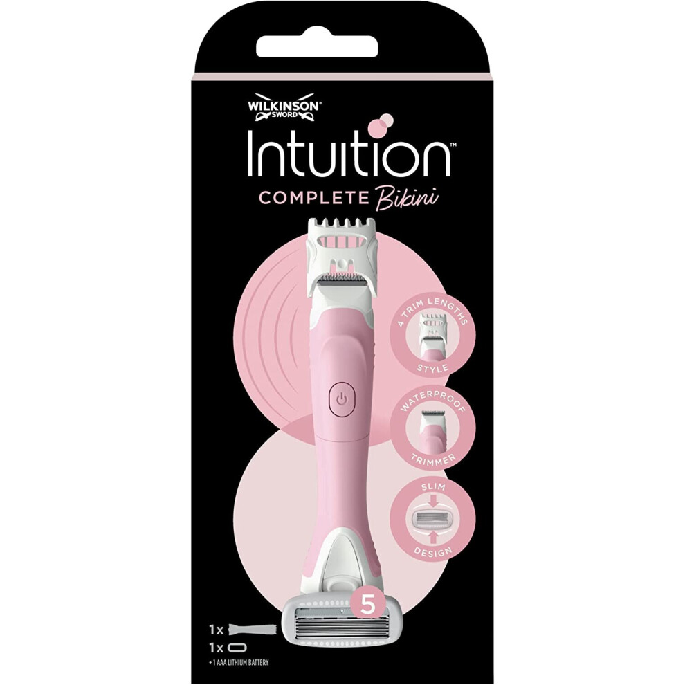 Wilkinson Sword Intuition Complete Bikini Razor And Trimmer