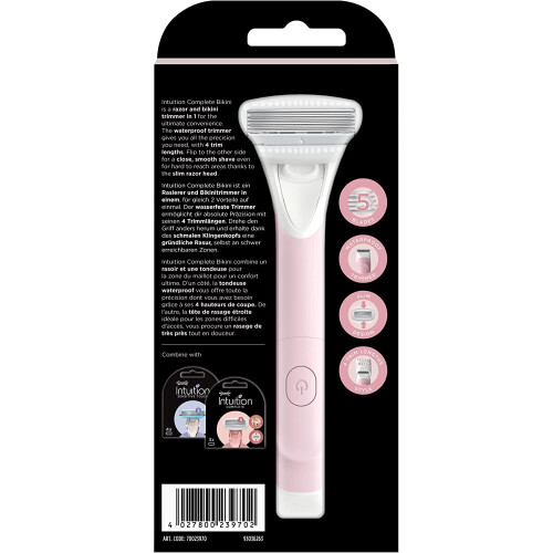 Wilkinson Sword Wilkinson Sword Intuition Complete Bikini Razor and Trimmer 1