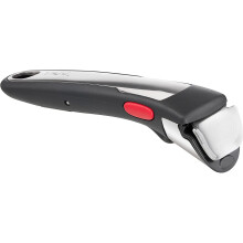 Tefal Ingenio Premium Handle, Stainless Steel, Stackable, Removable, 100 Percent Safe, 10 Year Guarantee, L9863023, Black with...