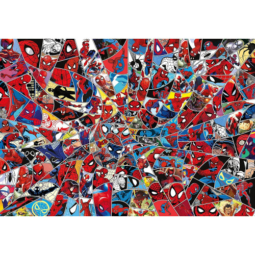 Clementoni Unmögliches Puzzle 1000 Teile Spiderman 1