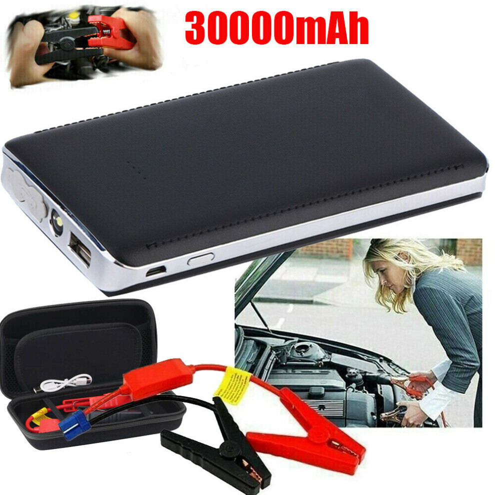 30000mAh Car Jump Starter Power Pack Booster Battery Charger Starting