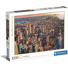 Puslespil med 1000 brikker. Hovedkvarter i New York City