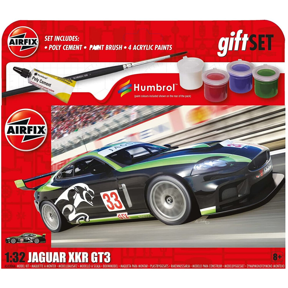 Airfix Gift Set - Jaguar Xkr Gt3. Starter Sets. Category Cars