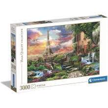 Clementoni 33550 Collection Paris Dream, 3000 Teile, hergestellt in Italien, Puzzle für Erwachsene, mehrfarbig