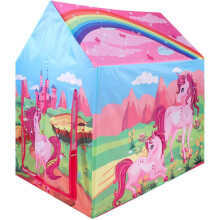 SOKA Unicorn Playhouse for Kids Indoor Outdoor Foldable Play Tent Game Birthday Party Tunnel Play for Home Bedroom Garden...