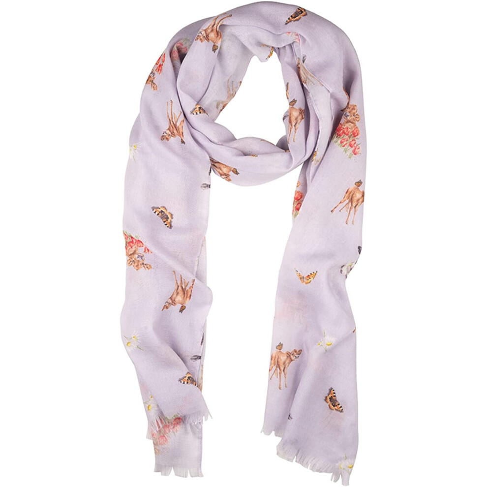 Wrendale Designs Everyday Scarf - Flutterly Fabulous Cow