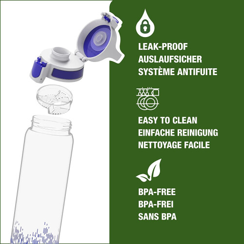 Sigg Sigg - 8951.00 - Borraccia - Total Clear ONE - Blu - 0,75 L 2