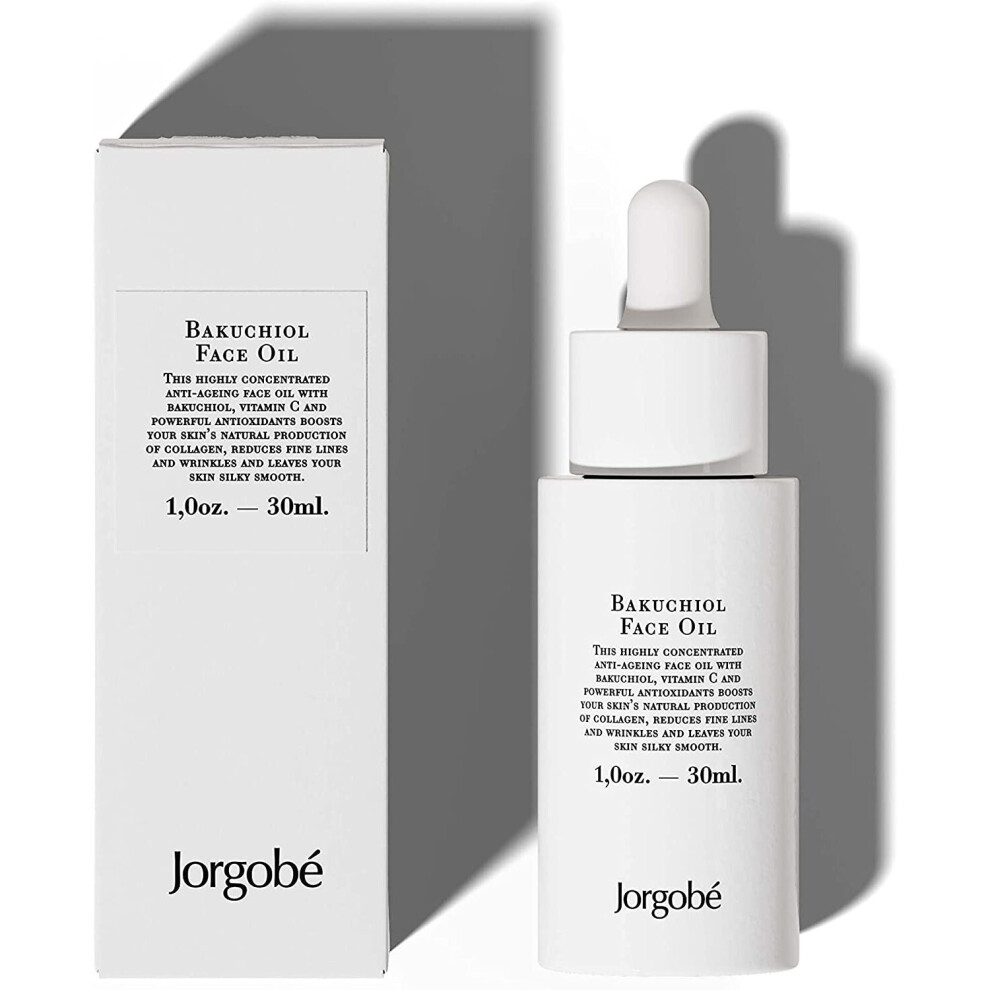 JorgobÃ© Rejuvenating Bakuchiol Face Oil 30 Ml I Anti-Ageing Facial Oil With Bakuchiol, Vitamin C And Strong Antioxidants I..