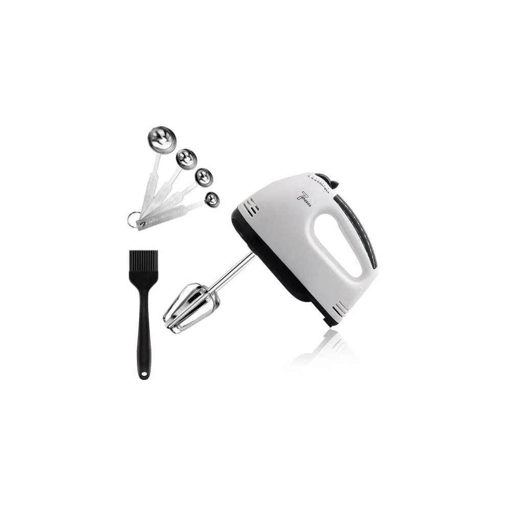 Electric Hand Mixer Egg Beater Whisk Handheld 6 Speed Portable Small Blenders Cake Whipping Machine Stainless Steel Dough