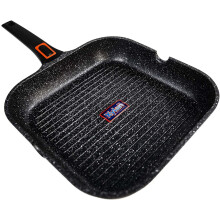 Pep Griddle Pan 29cm with Removable Handle Non-Stick Induction Gas and Electric Compatible