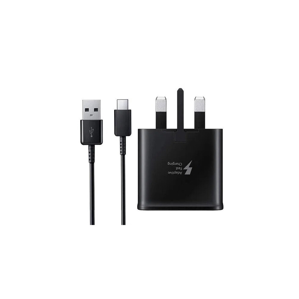 Fast Charger Plug & USB-C Cable Compatible With Samsung Galaxy S8 S9 S10 S10E S10+