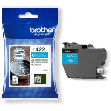 Cartucho LC422C - BROTHER - Cian - 550p - Para Business Smart MFC-J5340DW, MFC-J5345DW, MFC-J5740DW, MFC-J6540DW y MFC-J6940DW