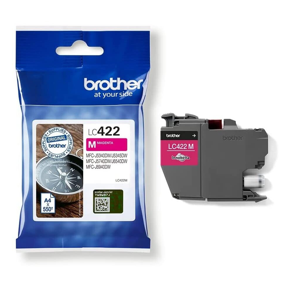 Brother Original Tintenpatrone LC-422M Magenta für ca. 550 Seiten, für MFC-J5340DW, MFC-J5345DW, MFC-J5740DW, MFC-J6540DW, MFC-J6940DW - Bild 16