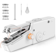 Handheld Sewing Machine, Portable Mini Sewing Machine, Electric Sewing Machine with Sewing Accessories, Suitable for Clothing,...