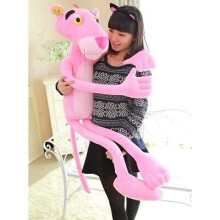 Dehcye 60-130cm Pink Panther Stuffed Plush Toy Big Panther Dolls