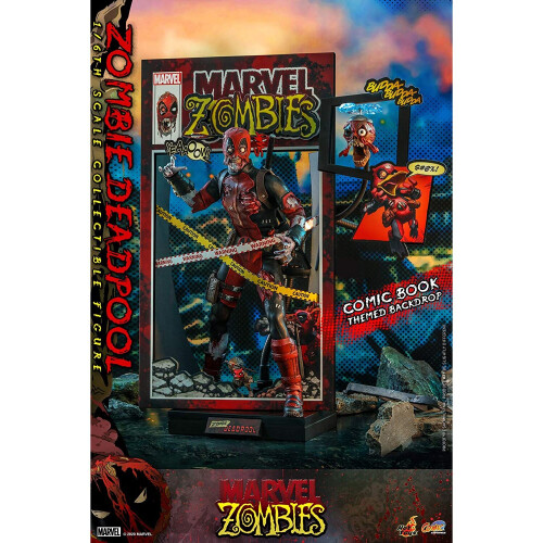 Figur Hot Toys CMS06 - Marvel Zombies - Zombie Deadpool 1