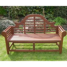 Richmond Hardwood Garden Bench Marlborough Lutyens Style 165cms FSC®-Certified