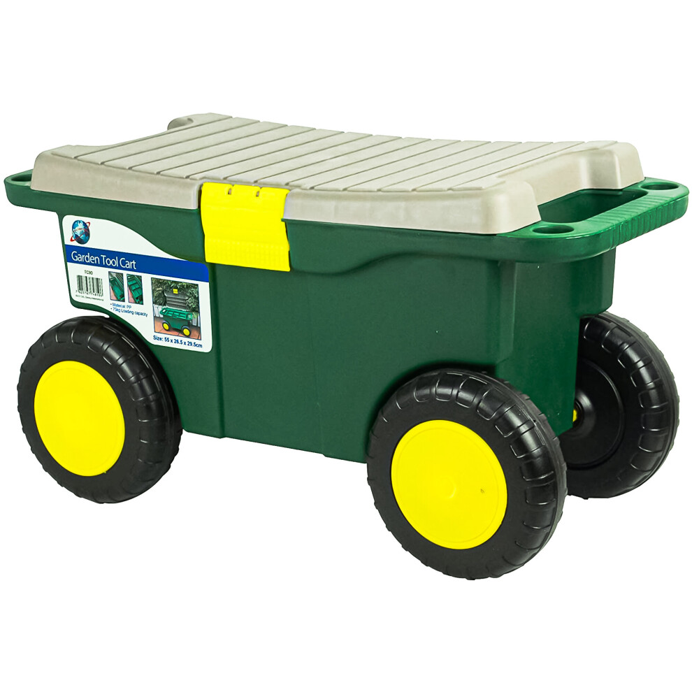 Denny International® Gardeners Tool Cart and Seat Garden Kneeler