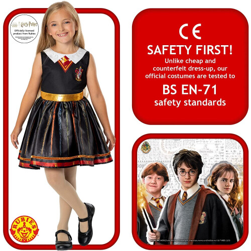 Rubies Official Harry Potter Hogwarts Hermione Child Dress Kids Fancy Dress on OnBuy