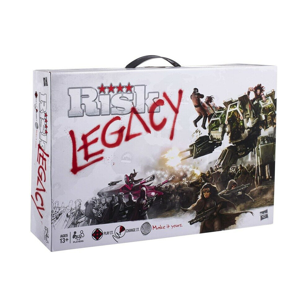 Risk Legacy Strategy Tabletop Game, Immersive Narrative Board Game