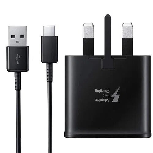 Samsung Galaxy A10e A20e A02s A6s Fast Charger Plug & USB-C Data Cable