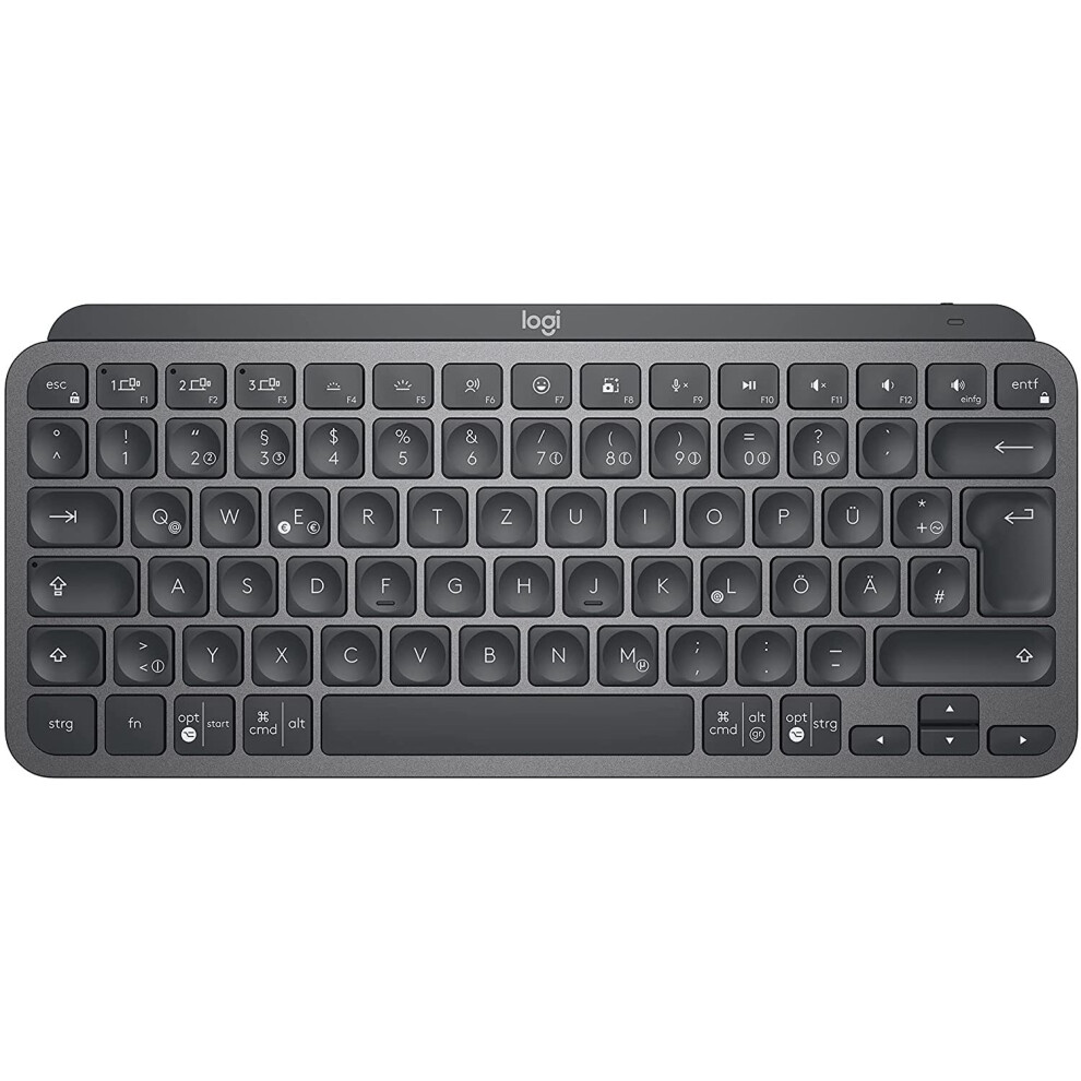 Logitech Mxkeys Mini Wrls Illuminated Kb Graphite - Deu - Central