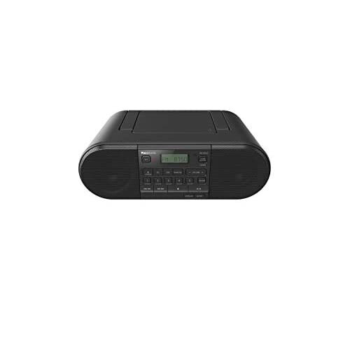 Panasonic Mini Catena HiFi - Panasonic - RX-D552EK - Sintonizzatore FM e DAB/DAB+ - Portatile - Nero