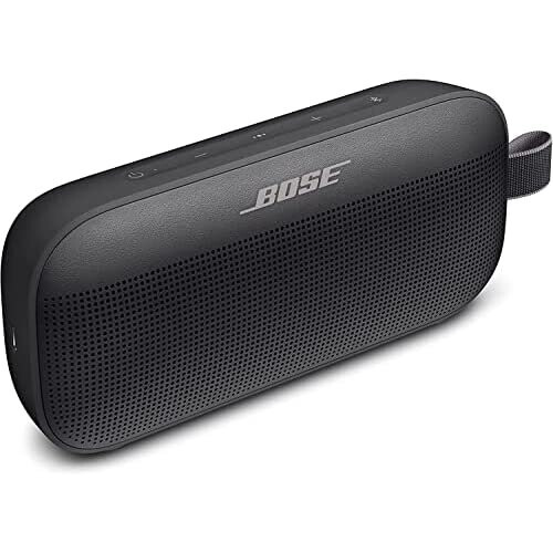 Bose SoundLink Flex Bluetooth Portable Speaker, Wireless Waterproof Speaker for Outdoor TravelBlack