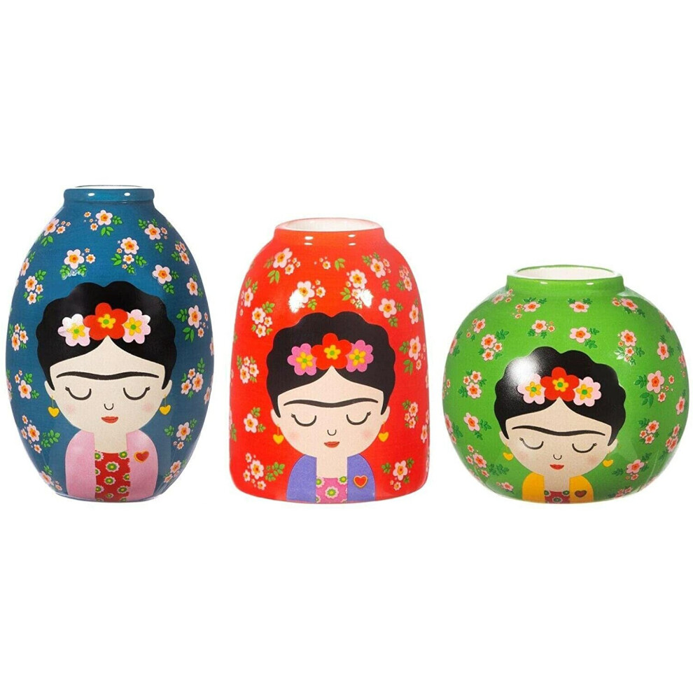 Sass & Belle Floral Frida Vases - Set Of 3