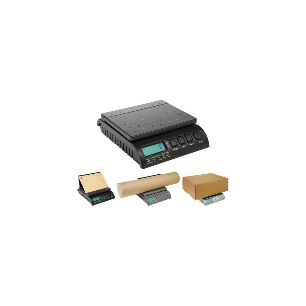 ABCON POSTSHIP Digital 40kg 88lb Black Letter Postal/Postage/Parcel/Shipping/Packet Scales Scale - 0-5kg/5g 5-40kg/10g - WORLDS MOST ADVANCED SCA