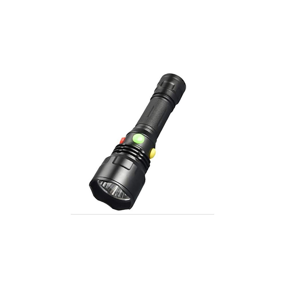 4 Color Torch, 4 in 1 Multicolor Torch Flashlight, 1000 Lumen IPX8 Waterproof Magnetic Torches, 9 Modes LED Torch with White Red Green Blue Light