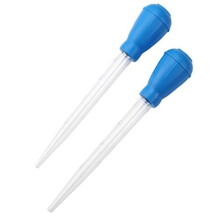 ACEONE Manual Fish Tank Water Changer Aquarium Dropper, 2Pcs 30ml Aquarium Clean Pipette Dropper, Fish Tank Cleaning Waste Remover, Aquarium Grav
