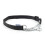 Ancol Heritage Nylon & Chain Check Collar Black 25 - 35cm Sz 1-2 2
