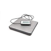 ABCON PROSHIP ECO1 Large Digital 200kg x 50g 440lb Heavy Duty Stainless Steel Platform Postal Postage Parcel Shipping Weighing Warehouse Scales w
