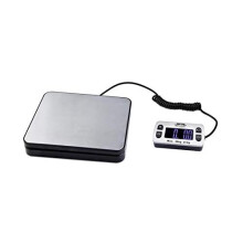 ABCON POSTSHIP Digital 50kg 110lb with 2g 0.1oz Increments Stainless Steel Platform Letter Postal Postage Parcel Shipping Weighing Warehouse Scal