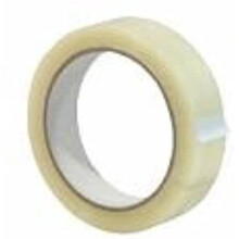 2 ROLLS OF 25mm WIDE CLEAR TRANSPARENT CELLOTAPE TAPE - LARGE SIZE 1 INCH WIDE x 66 METRES PER ROLL - 25mm x 66m - BOX SEALING PACKING MAILING PO