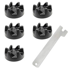 Blender Coupler, 5 Packs Blender Rubber Coupler Gear Clutch mit Removal Tool, Blender Ersatzteile für KitchenAid 9704230, ?Kompatibel mit KSB3 KSB5