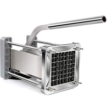 French Fries Cutter, Sopito Stainless Steel Potato Chipper Professional Potato Cutter with 1/2-Inch Blade for Home and Commercial Use