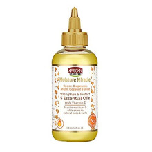 African Pride Moisture Miracle 5 Essentiële Oliën voor Haarversteviging & Bescherming 118ml