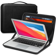 FINPAC Hard Shell Laptop Sleeve Case for 13.3-inch MacBook Air/Pro, 14-inch MacBook Pro M1 2021, Surface Pro X/7/6/5/4/3, Shockproof Carrying Bag
