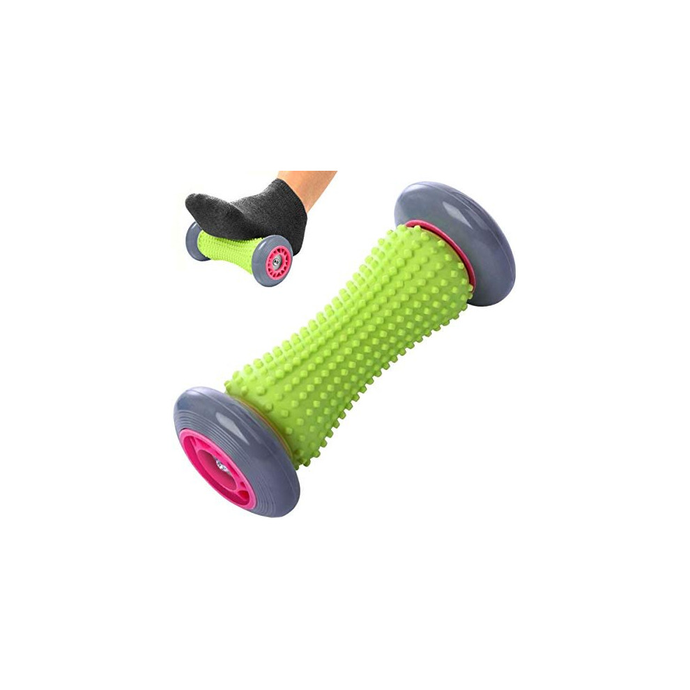 Romix Foot Massage Roller, Deep Tissue Trigger Point Muscle Roller Stick To Relieve Pain And Stress Plantar Fasciitis Recovery Therapy Tool Foot