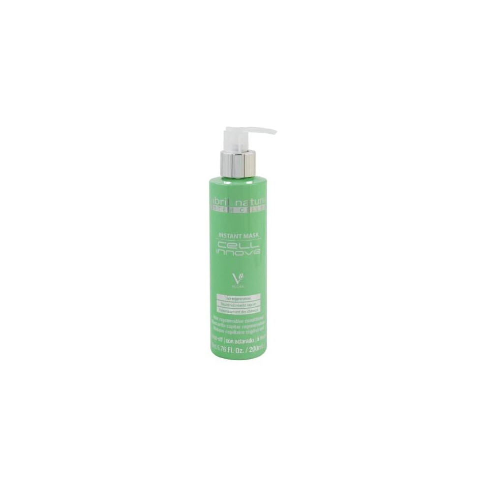 Abril Et Nature - Instant Mask Cell Innove - Moisturising Hair Mask - 200 Ml - For Damaged Hair - Hair Treatment With Stem Cells - Vegan Product