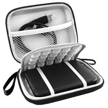Lacdo External Hard Drive Carry Case for Western Digital WD My Passport Mac Ultra WD Elements SE WD Gaming 2.5 Inch Shockproof Travel Bag HDD 1TB