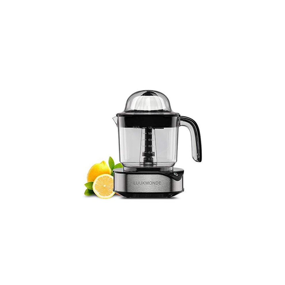 Electric Citrus Juicer 1.2L Large Volume - Orange Juicer with Powerful Motor and LED Working lamp - Electric Lemon Squeezer for Orange Lemon Lime